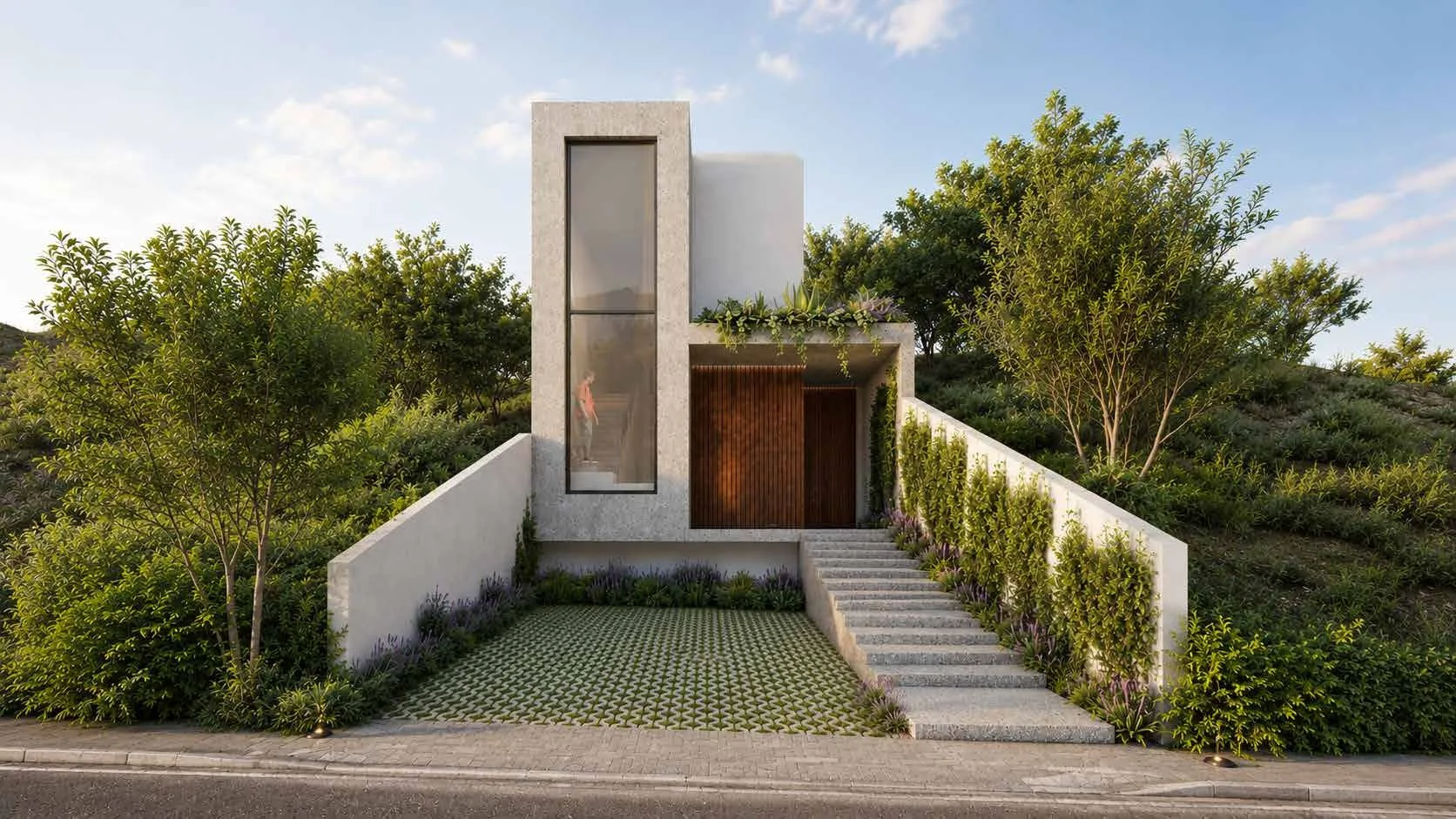 Vem Viver Jundiaí — projeto de casa moderna para lote de 132 m² em Jundiaí/SP
