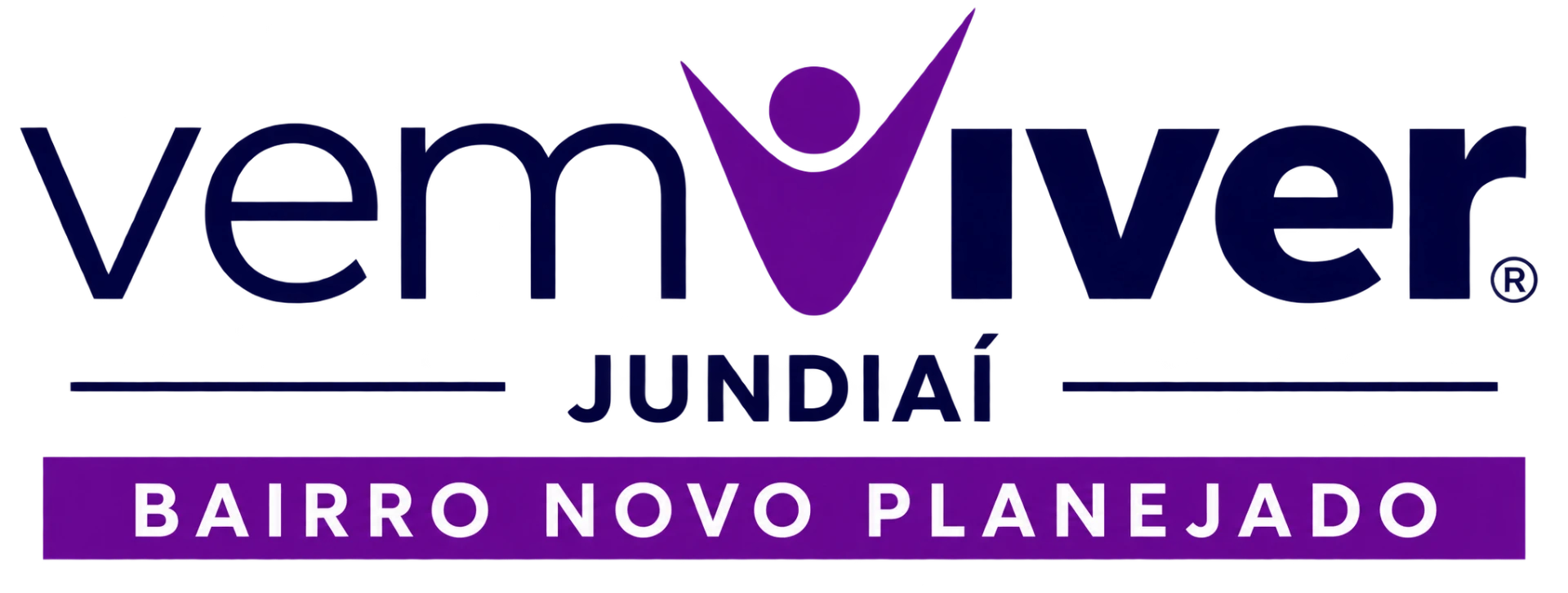 Logotipo Vem Viver Jundiaí — Bairro Novo Planejado, Vem Viver Jundiaí — Lotes no Bairro do Castanho, Jundiaí/SP