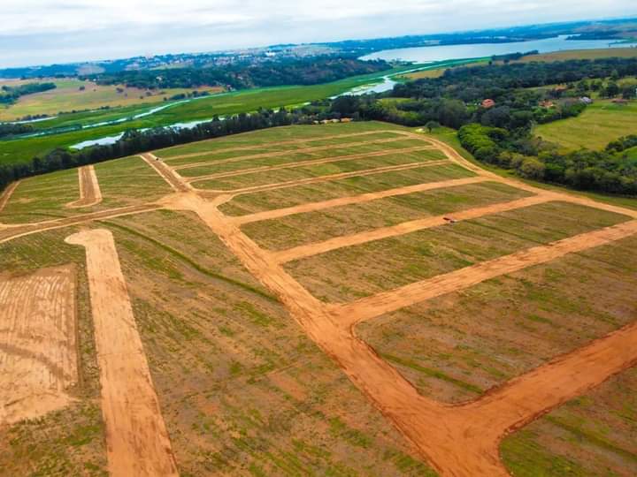 Alto São Fernando Paulínia — vista aérea das quadras e lotes demarcados do bairro planejado em Paulínia/SP