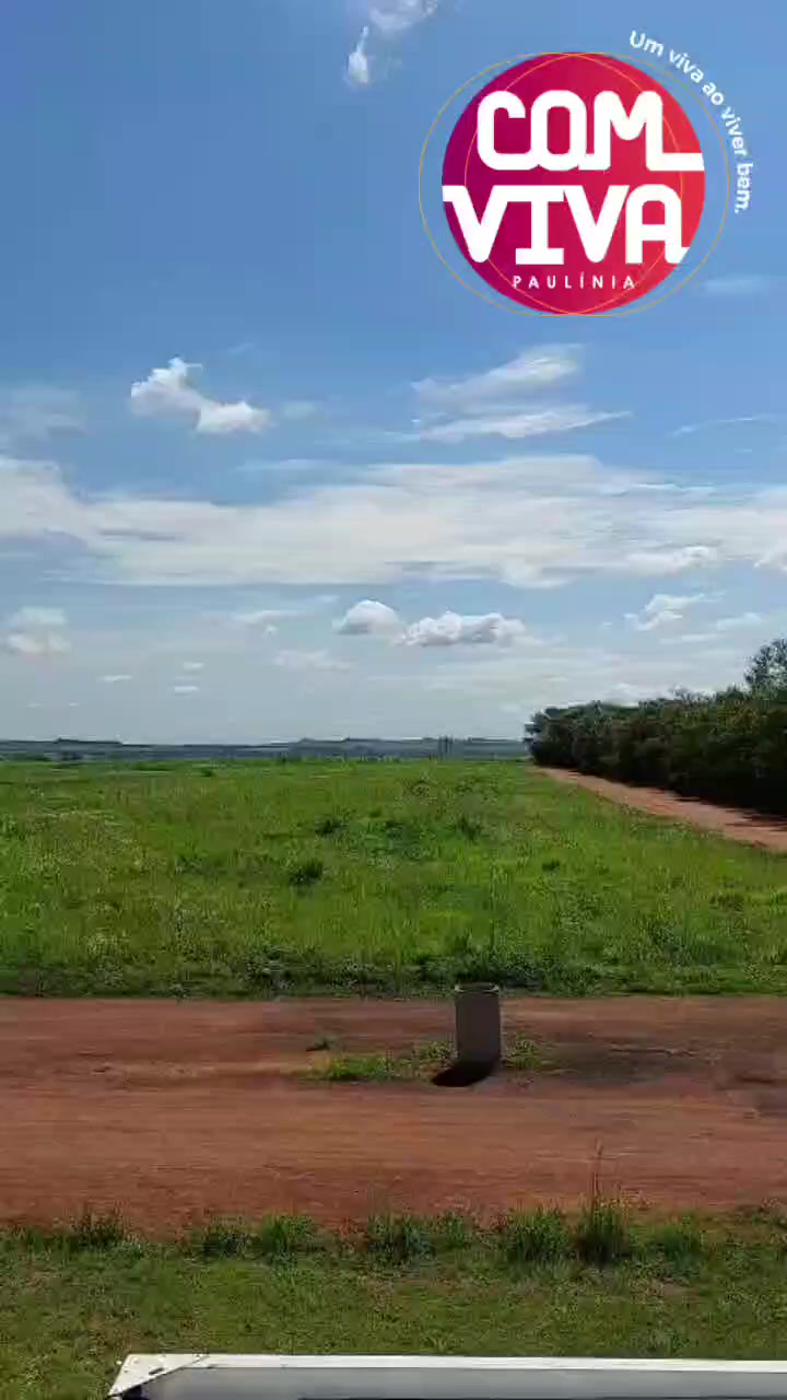 ComViva Paulínia — vista do loteamento aberto com ruas em implantação e lotes a partir de 200m² em Paulínia/SP