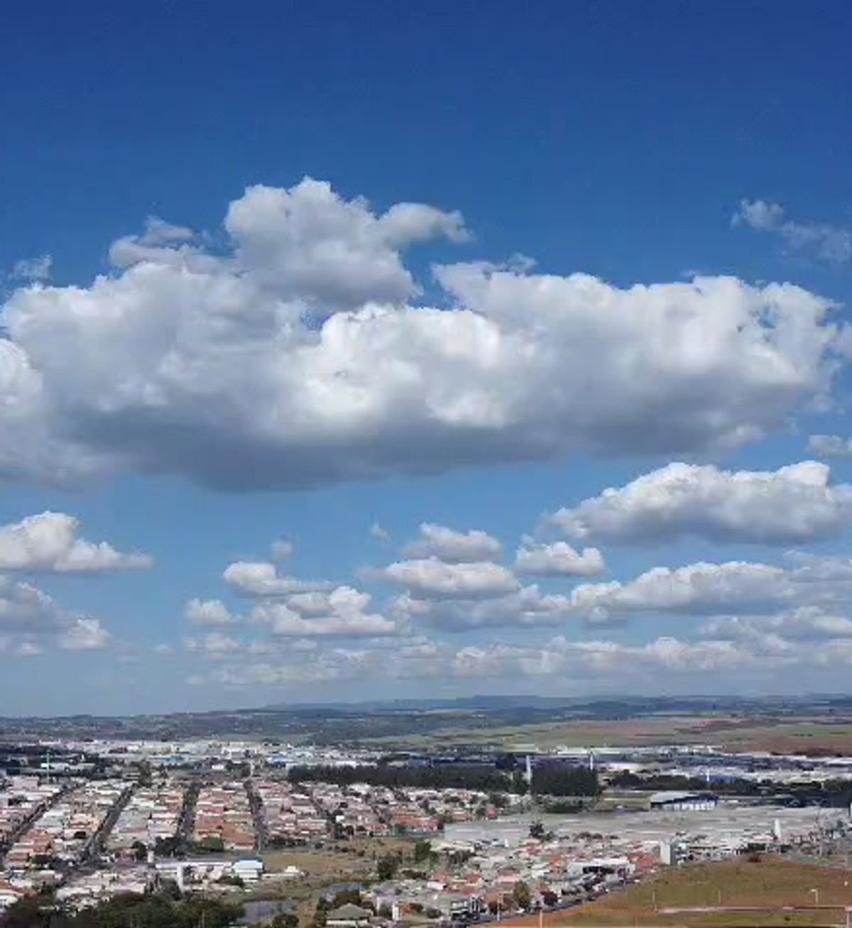 Jardim Paulista 3, Indaiatuba/SP — vista panorâmica de Indaiatuba, região do loteamento aberto com infraestrutura urbana completa.