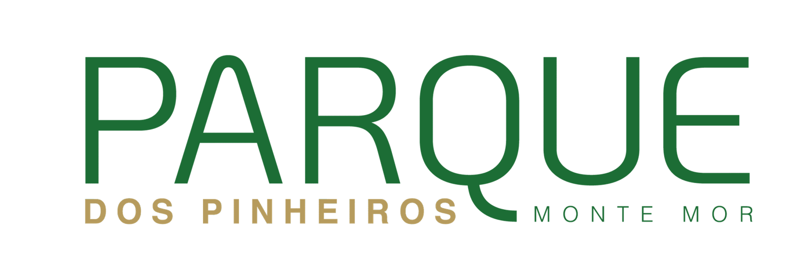 Logo do Parque dos Pinheiros — loteamento planejado em Monte Mor/SP.