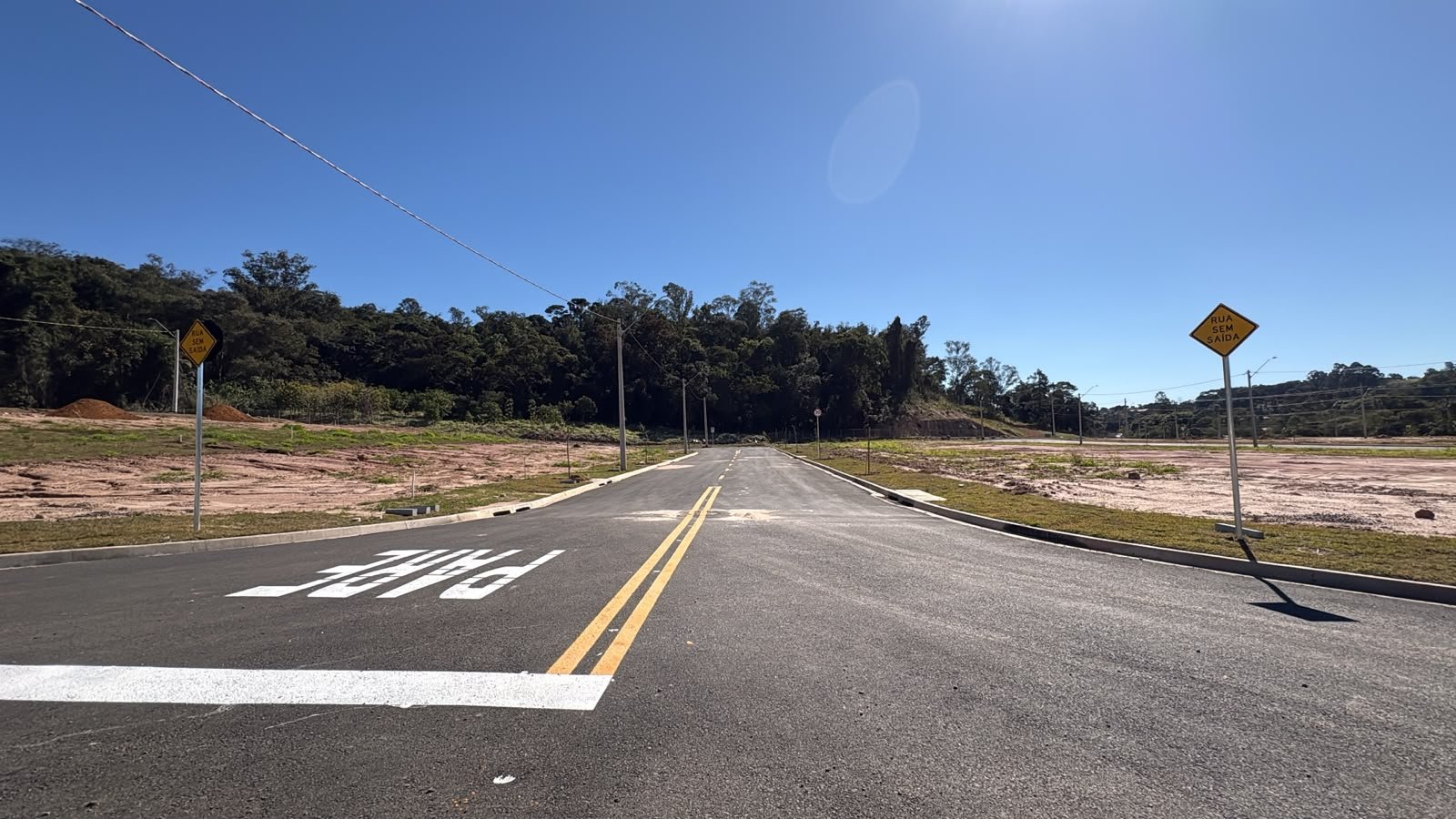 Portal dos Pássaros Jundiaí — foto 2 das obras de infraestrutura do loteamento no Bairro Medeiros, em Jundiaí/SP