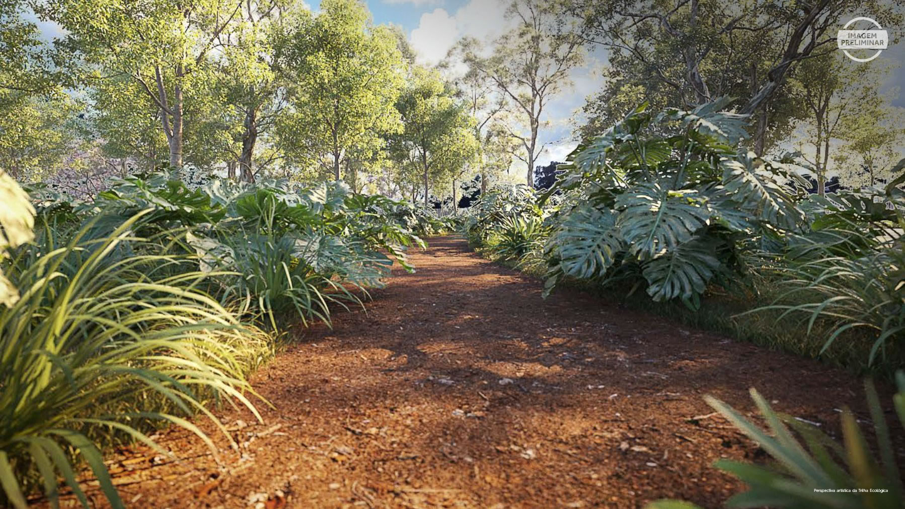 Reserva dos Lagos Jundiaí — trilha ecológica e pista de caminhada do loteamento fechado em Jundiaí/SP