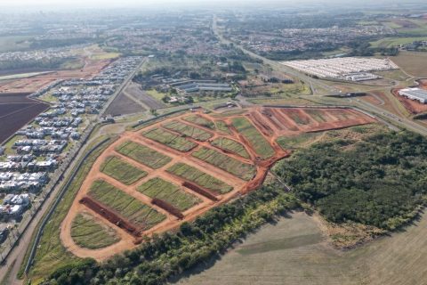 Terrazul Magalhães Teixeira Campinas — implantação e desenho urbano das quadras do loteamento em Campinas/SP Terrazul Magalhães Teixeira Campinas — implantação e desenho urbano das quadras do loteamento em Campinas/SP