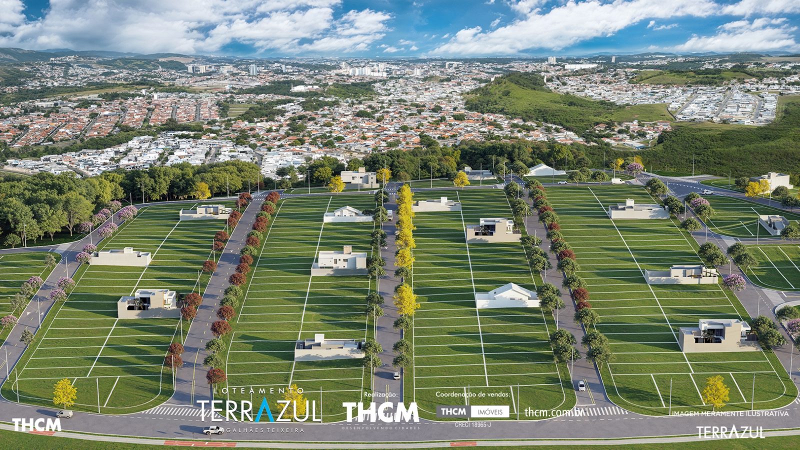 Terrazul Magalhães Teixeira Campinas — ambientação do novo bairro planejado em região consolidada de Campinas/SP Terrazul Magalhães Teixeira Campinas — ambientação do novo bairro planejado em região consolidada de Campinas/SP